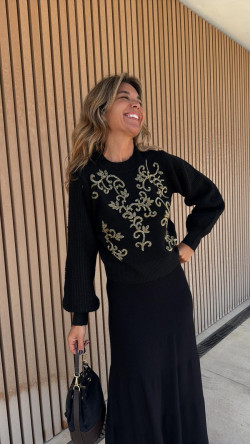 DAYS, jersey  negro-dorado DRESS CODE