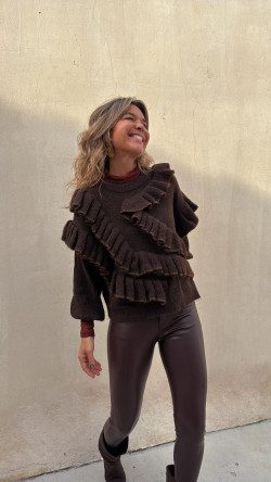 MINOR jersey, chocolate