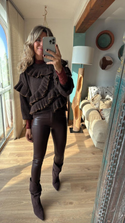 MINOR jersey, chocolate