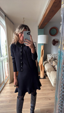 YAILIN conjunto vestido/rebeca