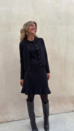 YAILIN conjunto vestido/rebeca