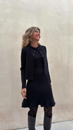 YAILIN conjunto vestido/rebeca