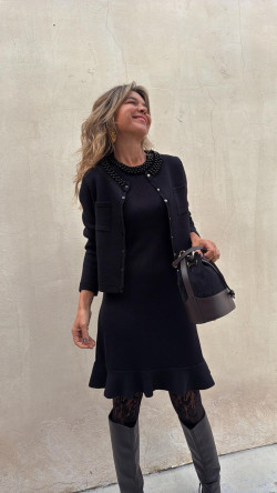 YAILIN conjunto vestido/rebeca