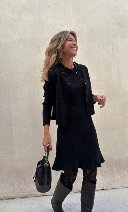 YAILIN conjunto vestido/rebeca