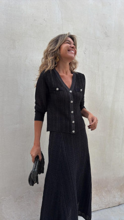 SANDRA negro, conjunto