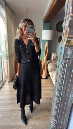 SANDRA negro, conjunto