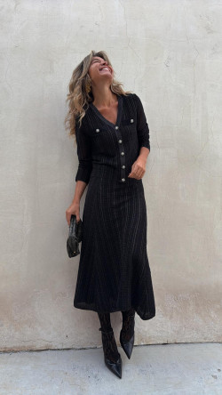 SANDRA negro, conjunto