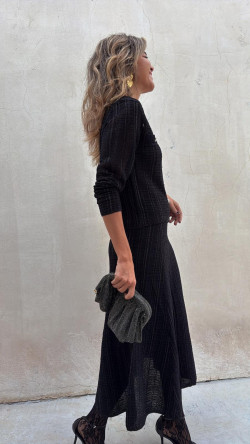 SANDRA negro, conjunto