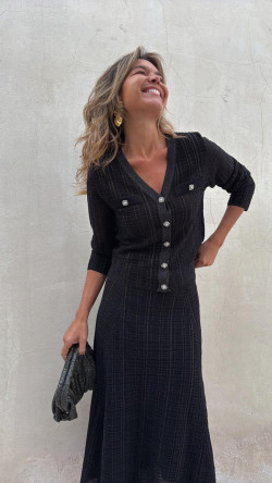 SANDRA negro, conjunto