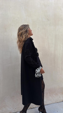 BERTINA chaqueta negra