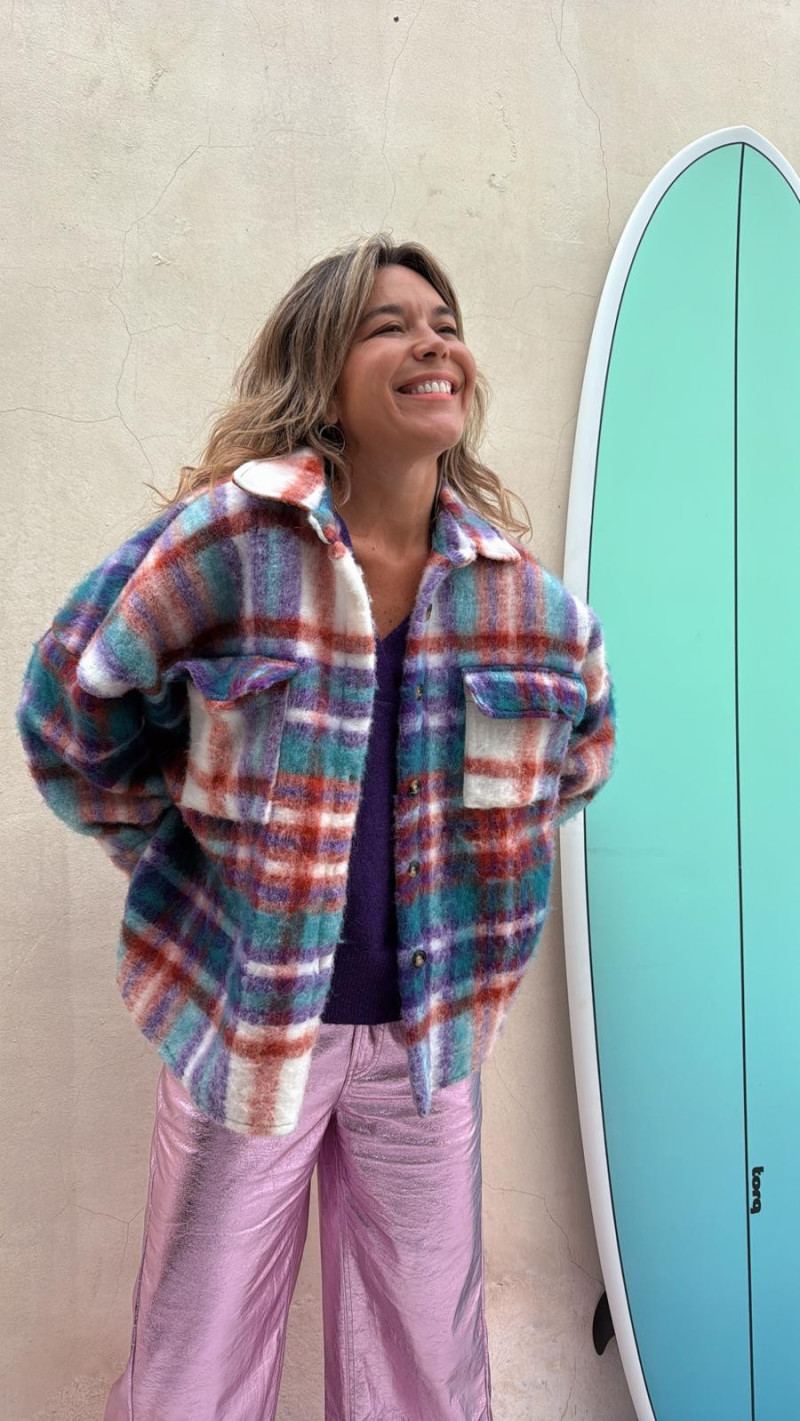 TURQUESA sobrecamisa