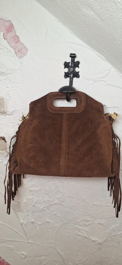 NAKER marrón, bolso piel