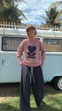 NAVY pantalón azul marino