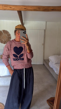 NAVY pantalón azul marino