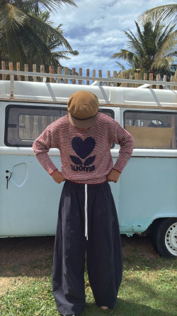 NAVY pantalón azul marino