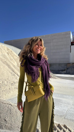 QUECO aceituna, bolso piel