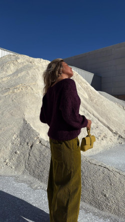 OLIVA  pantalón pana