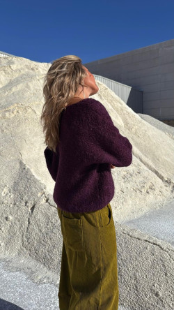 OLIVA  pantalón pana