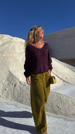 VELETA jersey berenjena