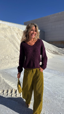 VELETA jersey berenjena