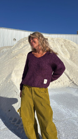 VELETA jersey berenjena