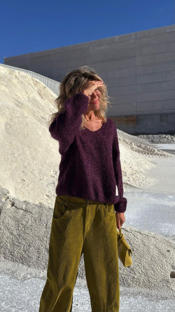 VELETA jersey berenjena