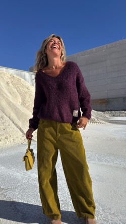 VELETA jersey berenjena