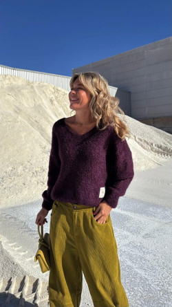 VELETA jersey berenjena