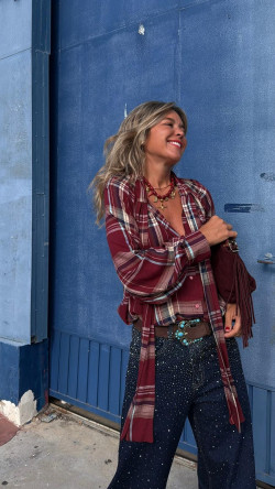 CHARLIE camisa cuadro rojo