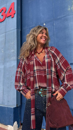 CHARLIE camisa cuadro rojo