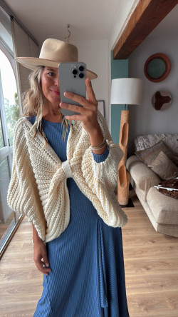 WISPER  hueso, jersey nudo