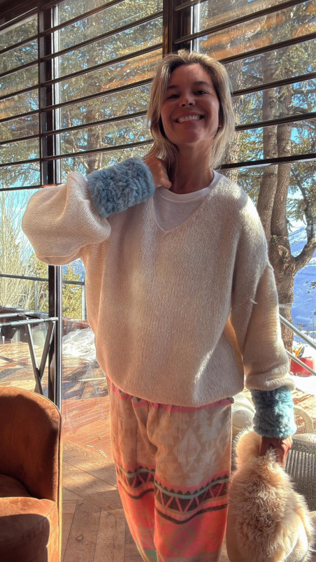 PUÑOS  celeste grisáceo