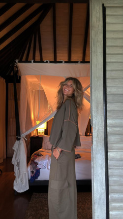 BALINES,pantalón bombacho kaki