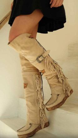 LIVE beige, bota alta PREVENTA