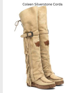 LIVE beige, bota alta PREVENTA