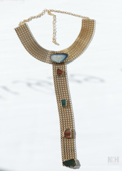 HAITÍ collar dorado