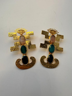 INDEX pendientes dorados