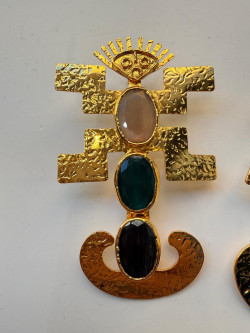 INDEX pendientes dorados