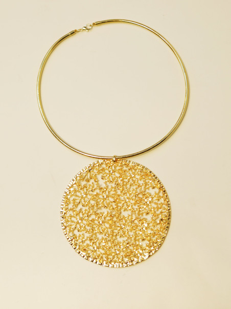 MURALLA collar dorado