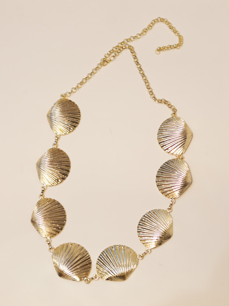 VENUS cinturón/collar dorado