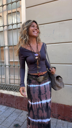 DIMAS top manga larga, gris