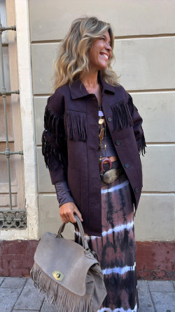 IXORA pantalón, tie rosa viejo