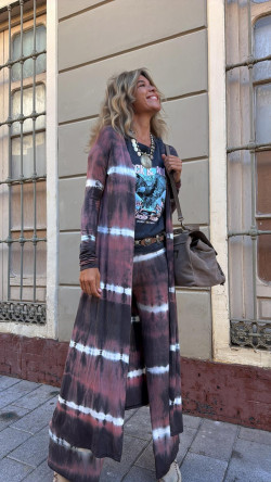 GRANISON gris, bolso piel