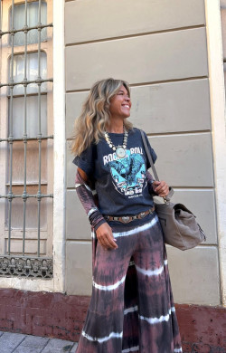 GRANISON gris, bolso piel