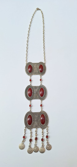 HORUS , collar  burdeos