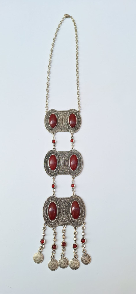 HORUS , collar  burdeos