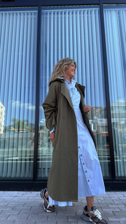 KALY gabardina, kaki