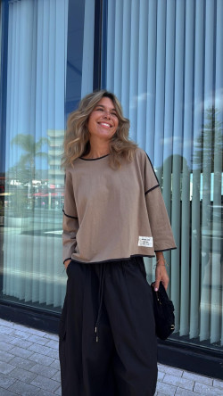 NAVY pantalón negro