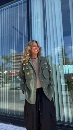 ZETRIC chaqueta, kaki