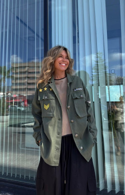 ZETRIC chaqueta, kaki